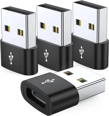 Image de Adaptateur USB-C vers USB-A - Lot de 4
