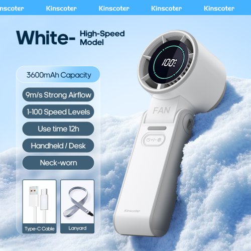 Image de Ventilateur Portable Rechargeable Ultra-Léger