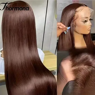 Image de Perruque Lace Front Synthétique Blond Miel Ombré 180% Densité