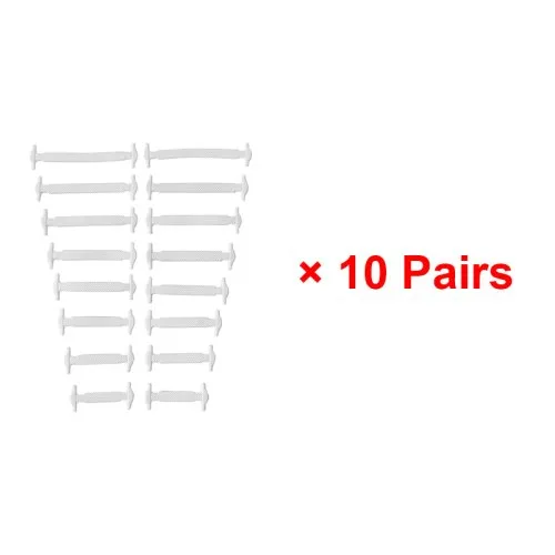 10 pairs-white