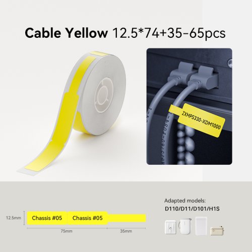 Żółty kabel