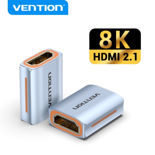 Immagine di Estensore HDMI 8K 60Hz con Connettore Femmina a Femmina, Adattatore HDMI 2.1 per PS4, HDTV, Roku, TV Stick e PC - Alta Risoluzione e Compatibilità Universale