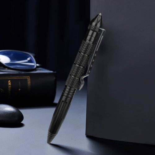 Image de Stylo Tactique Multifonction - Défense & Survie