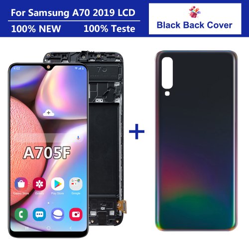 Afbeelding van Hoge Kwaliteit Display Voor Samsung A70 2019 A705 A705f A705ds Lcd-Scherm Touchscreen Digitizer Assemblage Voor Samsung A 70 Lcd