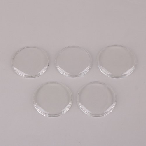 Zdjęcie Elegancki Zegarek Kieszonkowy w Stylu Vintage z Akrylowym Kryształem – Klasyczny Design z Grubą Tarczą 29,7 mm