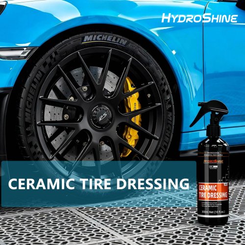 Immagine di HydroShine: Lucidatura Ceramica per Pneumatici - Effetto Bagnato Duraturo