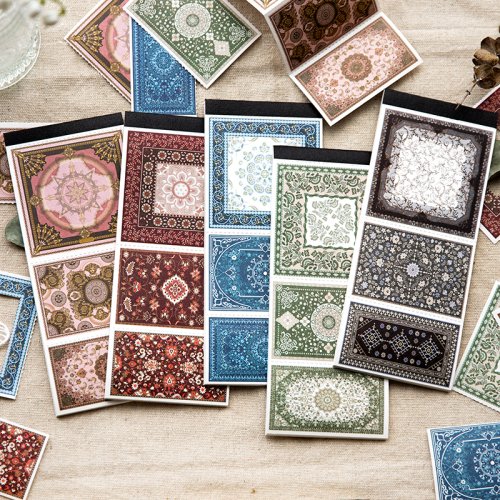Afbeelding van Natuurlijk Retro Textuur Papier voor Scrapbooking en Creatieve DIY Projecten - Decoratief Achtergrondpapier voor Dagboek, Album en Handwerk