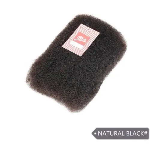 Image de Extensions Afro Crépus Naturelles - Cheveux Humains pour Tressage
