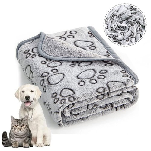 Morbida e soffice coperta per animali domestici di alta qualità Modello simpatico cartone animato Tappetino per animali Coperta calda e confortevole per cani gatti