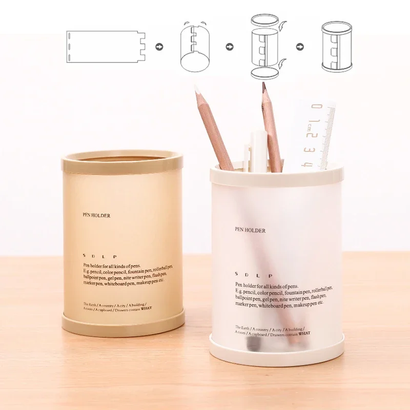 Afbeelding van Stijlvolle Cilindrische Penhouder voor Bureau – Perfecte Organisatie