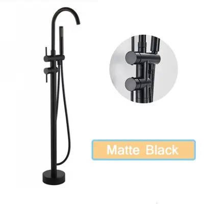 Image de Robinet de baignoire sur pied - Design élégant & fonctionnel