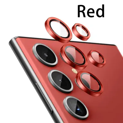 Image de Protection d'objectif en métal + verre pour Galaxy S22/S23/S24/S25 Ultra