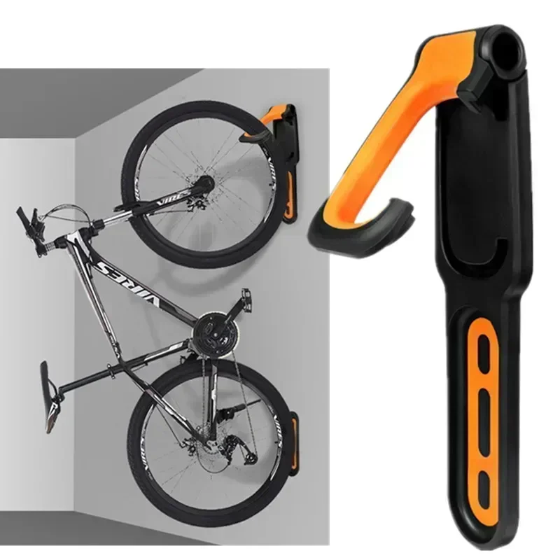Imagen de Soporte de Pared para Bicicleta - Almacenamiento Fijo y Práctico