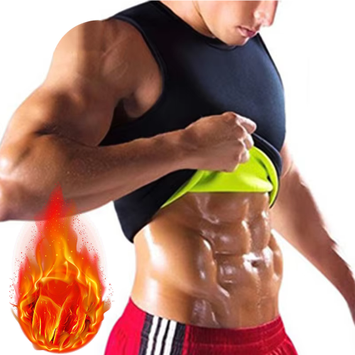 Imagen de Chaleco Reductor para Hombres con Efecto Modelador y Quema de Grasa - Body Shaper Deportivo para Entrenamiento y Control de Cintura
