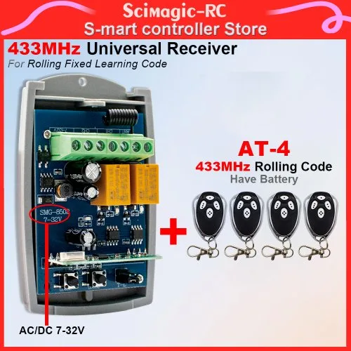 7-32V RX and AT-4X4