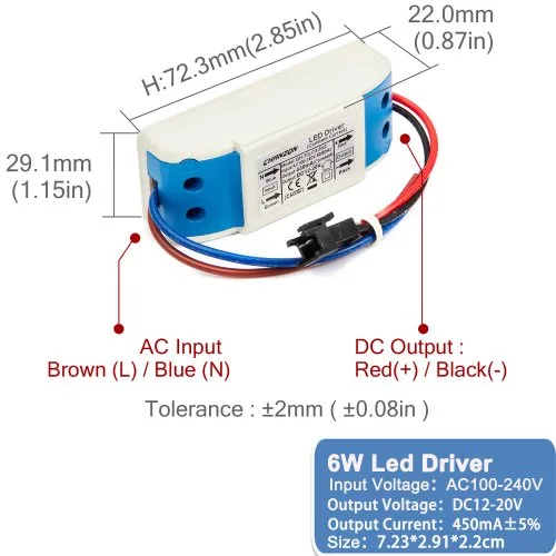 450mA DC12-20V
