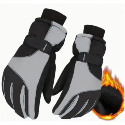 Image de Gants Hiver Chauffants & Antidérapants pour Écran Tactile