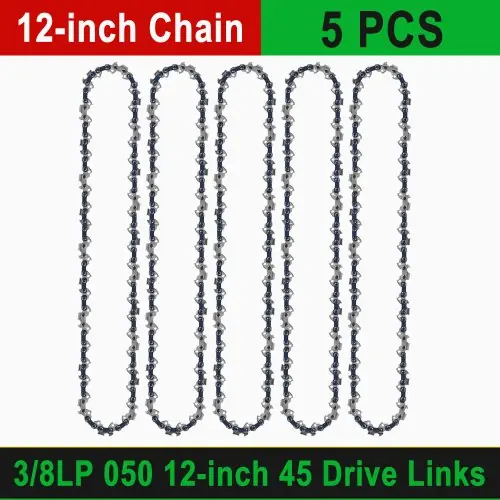 5pcs 12-pouce chaîne