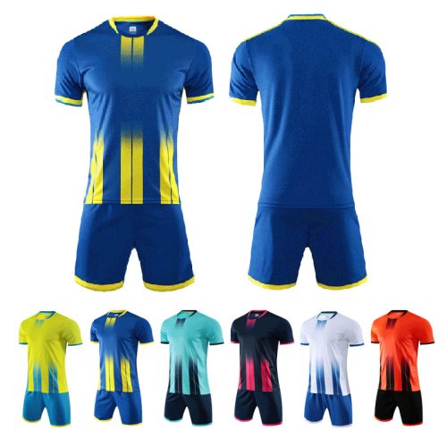 Imagen de Camisetas de fútbol para adultos y niños, uniformes de fútbol, camisetas, Kit de ropa deportiva de Futsal, chándal de entrenamiento, traje deportivo para niños