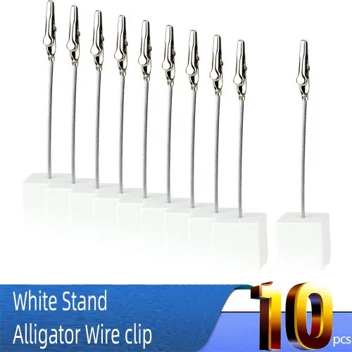 10PCS White