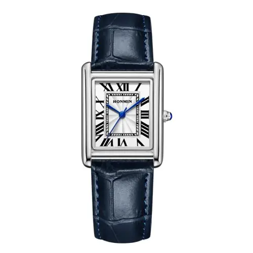 Image de Montres de Couple en Cuir Étanche - Mode & Élégance