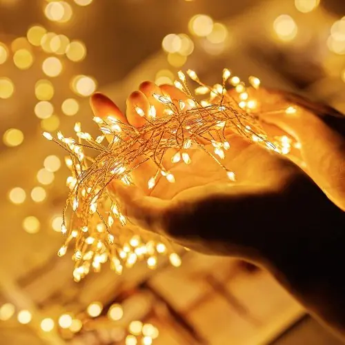 Image de Lumières LED Fées Extérieures - Chaîne Lumineuse USB 8 Modes
