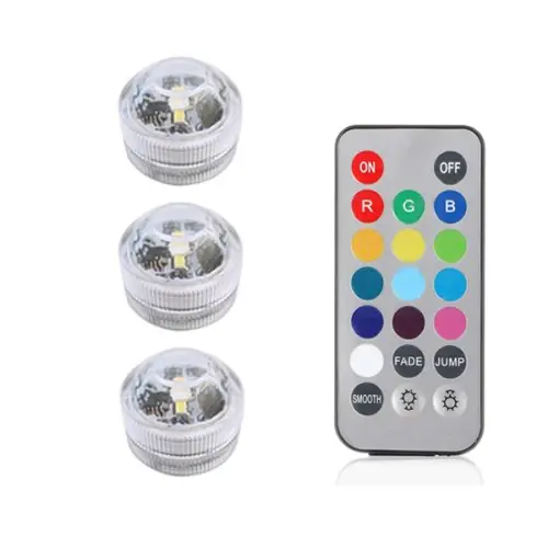 3 lámpara 1 controlador