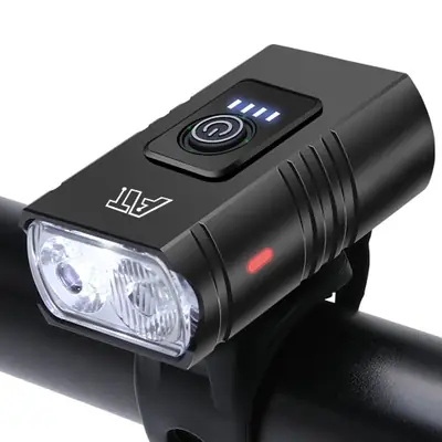 Image de Phare LED Rechargeable pour Vélo - Éclairage Puissant & Facile à Installer