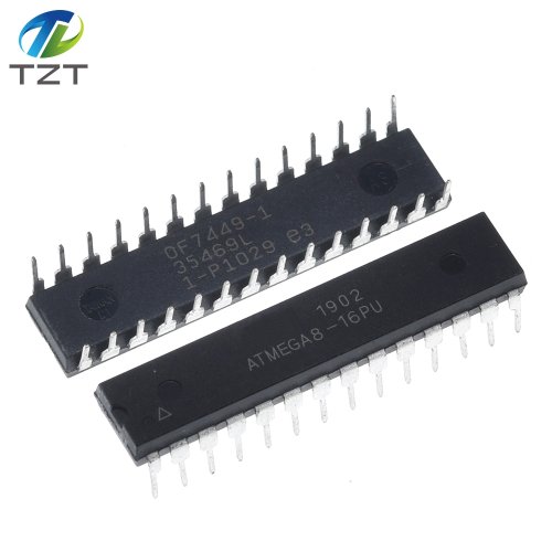 Image de ATmega8 16PU - Microcontrôleur AVR 8-bit