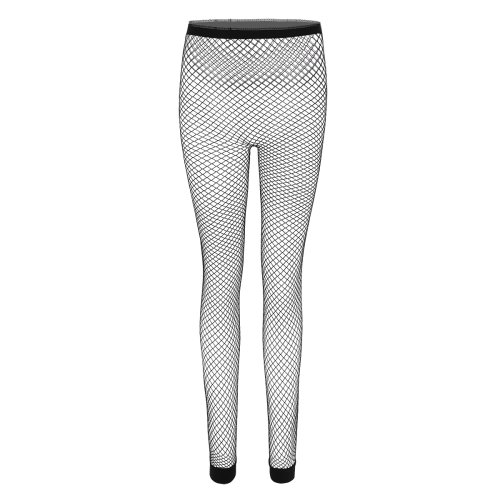 Image de Leggings Résille Transparente Taille Haute