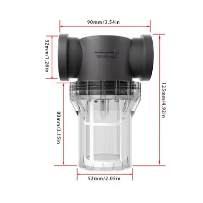 Image de Filtre à Eau Robinet 1 Pouce - Acier Inoxydable 304