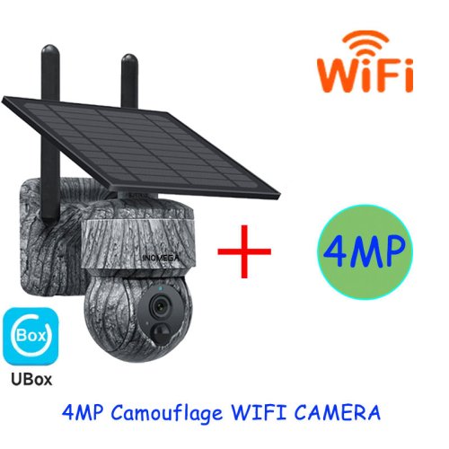 Image de Caméra de Surveillance Solaire 4G PTZ avec Audio Bidirectionnel