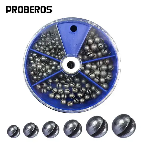 Image de Kit Plombs de Pêche 205 Pièces - Tout-en-un pour la Pêche en Ligne