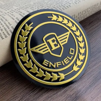 Image de Autocollant 3D Royal Enfield - Style Iconique pour Toutes Vos Motos