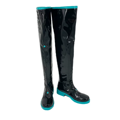 Afbeelding van Anime Mikuu Kasane Teto Vrouwen Cosplay Schoenen Len Rin Cos Custom Made Laarzen