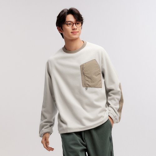 Bild von Modischer Herren-Pullover aus Antistatik-Polarfleece – Winter 2024