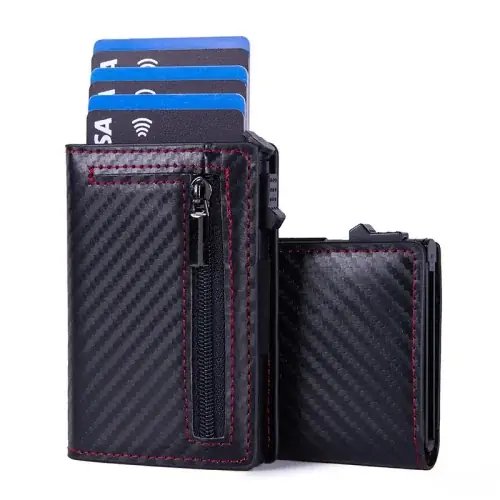 Image de Portefeuille RFID Luxe Homme - Minimaliste & Sécurisé