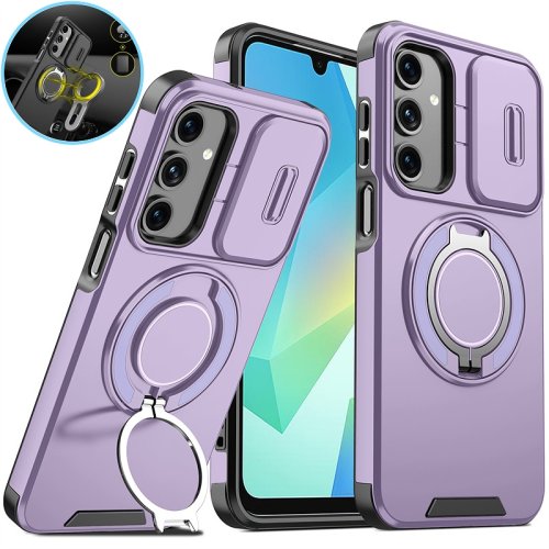 Zdjęcie Ochronna obudowa z pierścieniem do Samsung Galaxy A16, A26, A36, A56 5G – antywstrząsowa