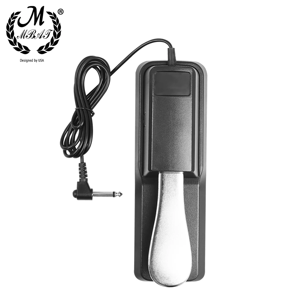 Image of Premium High-Quality Piano Sustain Damper Pedal Compatible with Yamaha, Casio, Roland Electric Pianos and Electronic Organs – Upgraded Design for Enhanced Performance