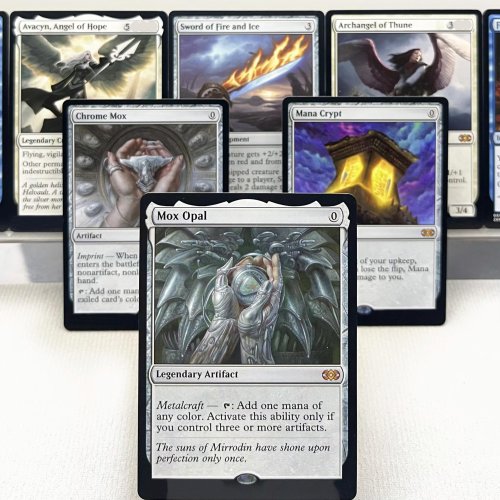 Afbeelding van 2XM CMR IKO HOLO13-I01 Tcg proxy magische kaarten Mox Opal Mana Crypt Chrome Mox Force of Will Verdubbeling Seizoen Rhystic Studie verzamelen