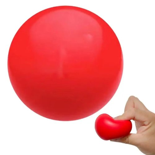 Afbeelding van Handoefeningsbal van hoge kwaliteit Grip Versterkende massagebal Schuim ronde gripbal Revalidatietraining accessoire voor volwassenen