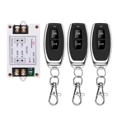 Image de Relais RF 433MHz 12V 40A - Télécommande Sans Fil