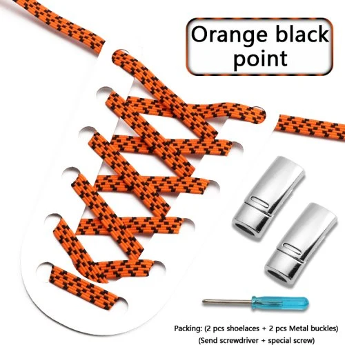 Orange schwarz punkt