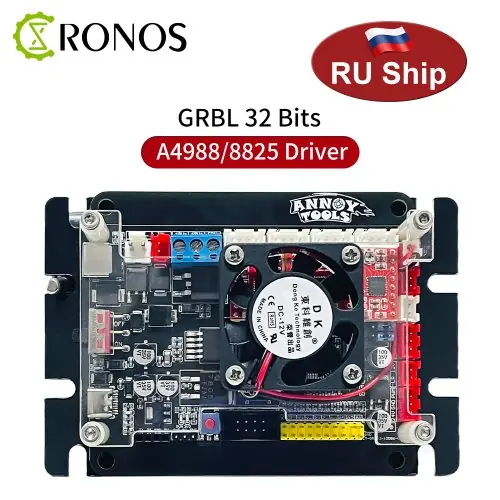 Image de Carte Mère CNC 32 Bits - Contrôle Grbl pour Laser, Graveur et Impression 3D