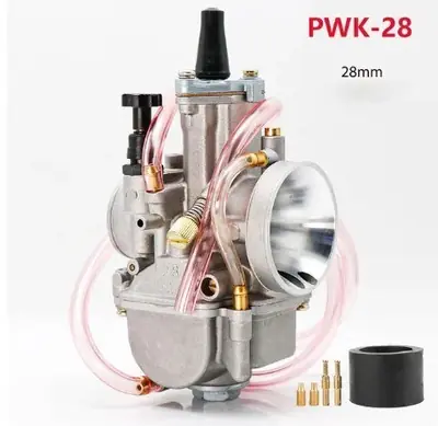 Image de Carburateur Moto Power Jet 21-34 mm - Compatible Yamaha, Mikuni, Koso