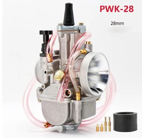 Image de Carburateur Moto Power Jet 21-34 mm - Compatible Yamaha, Mikuni, Koso