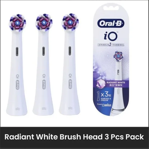 Radiante blanco 3pcs