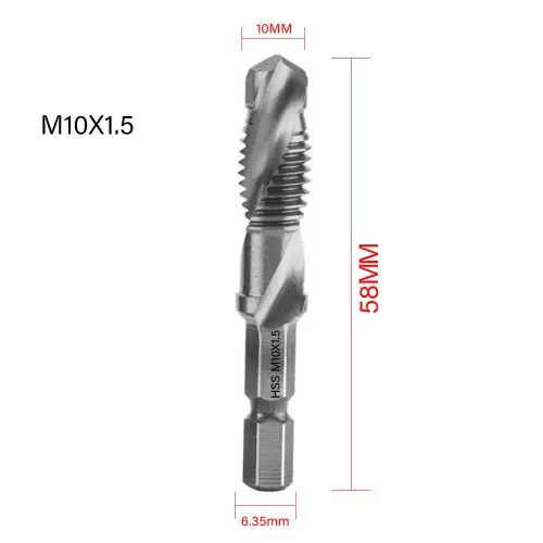 M10X1.5 argent