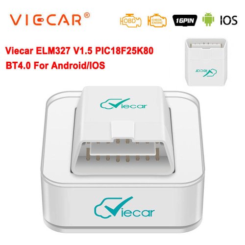 Zdjęcie Skaner Diagnostyczny OBD2 Bluetooth V1.5 z PIC18F25K80 – Uniwersalny Czytnik Kodów Silnika do Samochodów