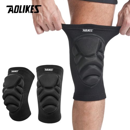 Bild von Aolikes Knie- und Ellbogenschützer – Robuste Schonkappen aus dicker Schaumstoffschicht für Sport, Arbeit und Freizeitaktivitäten